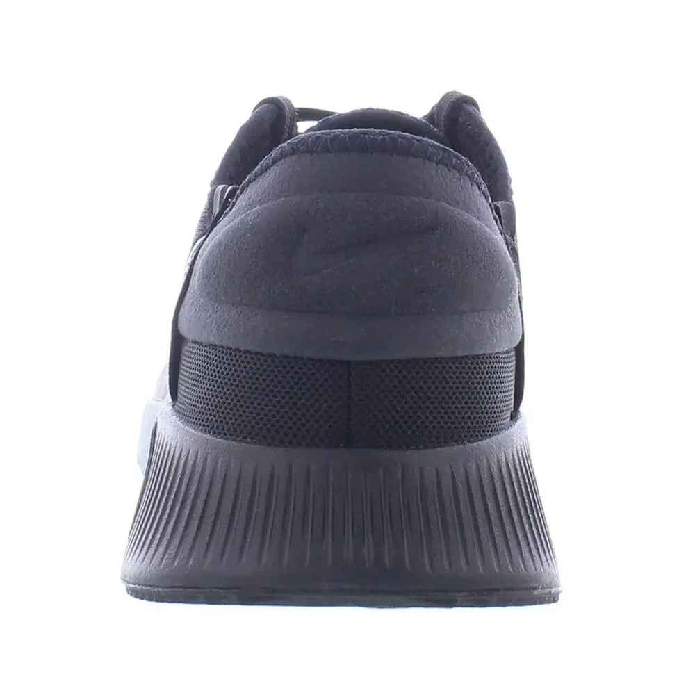 NIKE REPOSTO BOYS SHOES SIZE 7, COLOR: BLACK/BLACK-BLACK